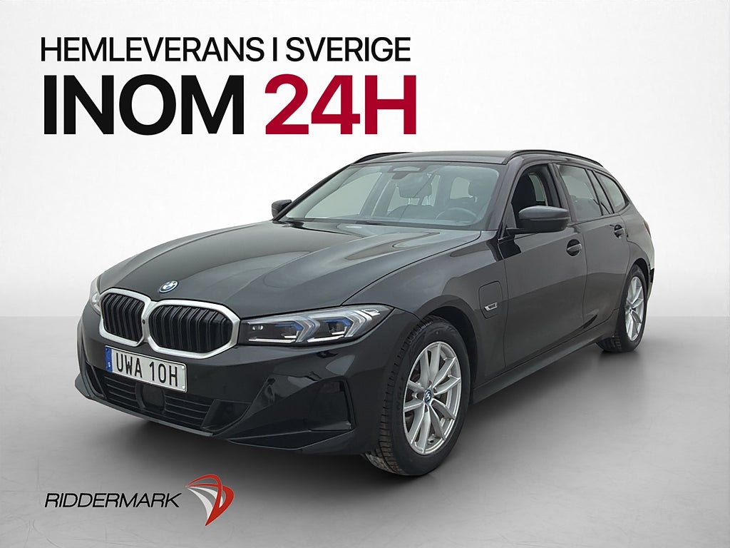 BMW 330e xDrive 292hk Cockpit 360° Rattvärme Drag  Navi