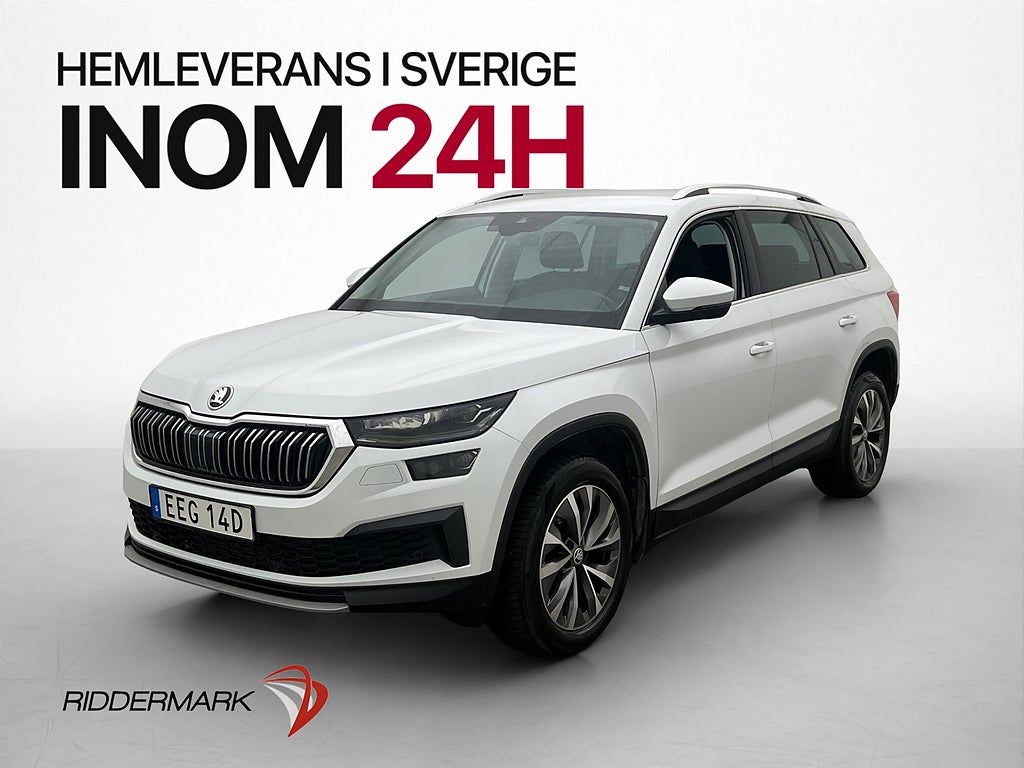 Skoda Kodiaq 2.0 TDI 4x4 Värmare Cockpit Kamera CarPlay Drag