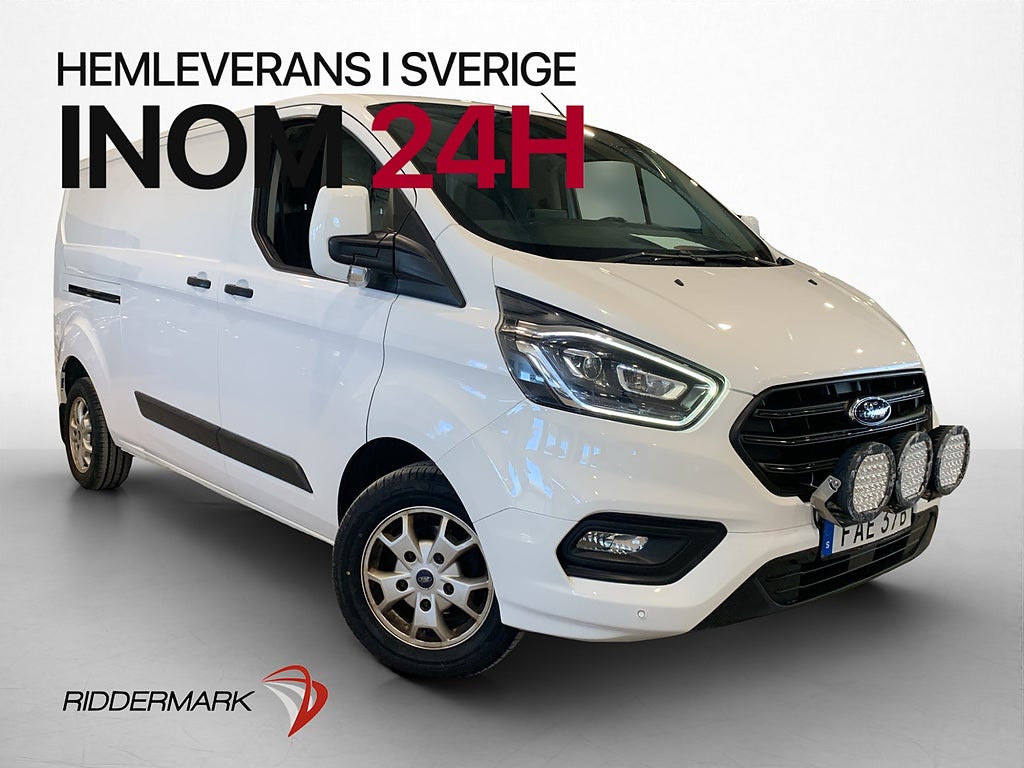 Ford transit-custom L2 Värmare Kamera Drag CarPlay