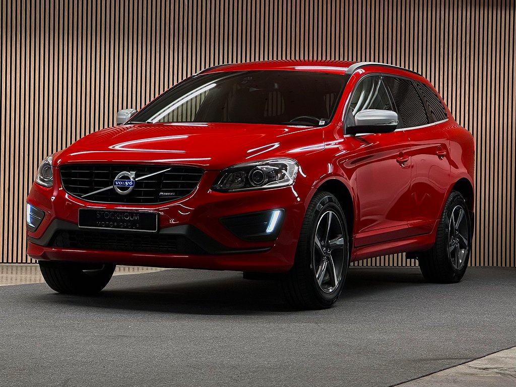 Volvo XC60 D4 AWD/ R-DESIGN/ DRAG/ LÄDER/ VÄRMARE/FINT SKICK