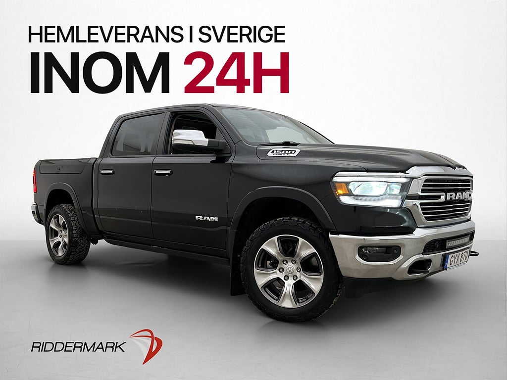 Dodge RAM 1500 Laramie 5.7 4x4 M-Värm Pano Luft Rambox Diff