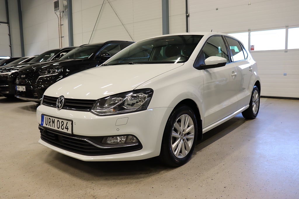 Volkswagen Polo 5-dörrar 1.2 TSI BMT Base P-Sensorer M-Värm 90hk
