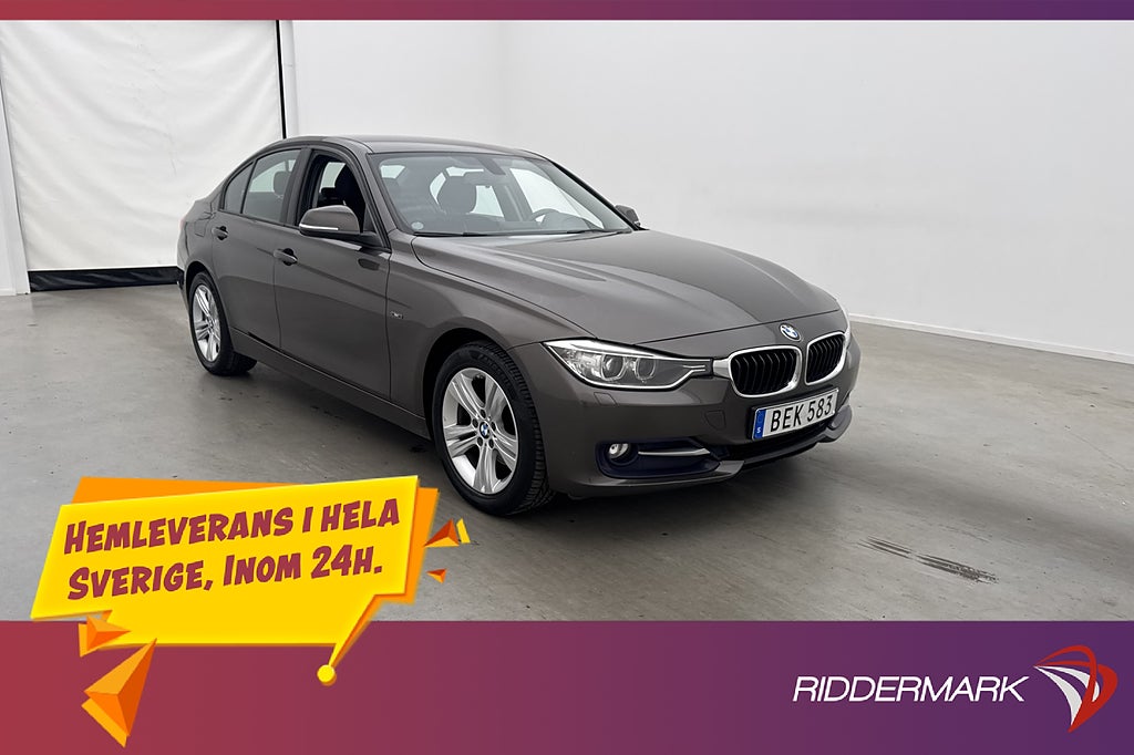 BMW 320 D xDrive Sedan Sport line HiFi Sensorer Farthållare