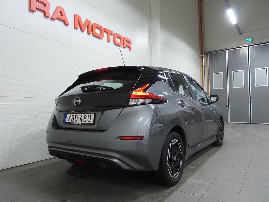 Nissan Leaf 40 kWh 150hk Acenta | Backkamera | Rattvärme | 2022