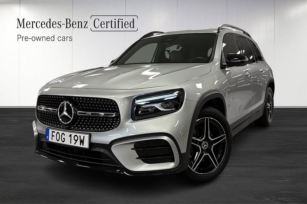 Mercedes-Benz GLB200 200 AMG Line Premium 7-Sits Värmare Night Drag
