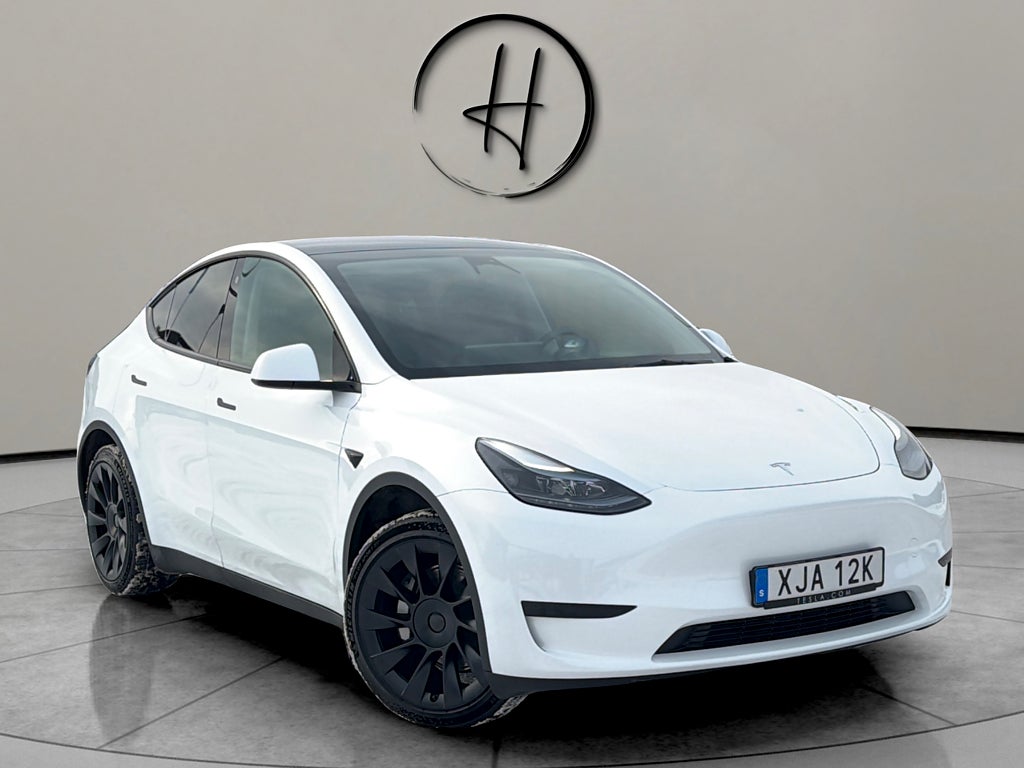 Tesla Model Y DRAG Panorama  Leasing  momsbil Facelift Värmepump