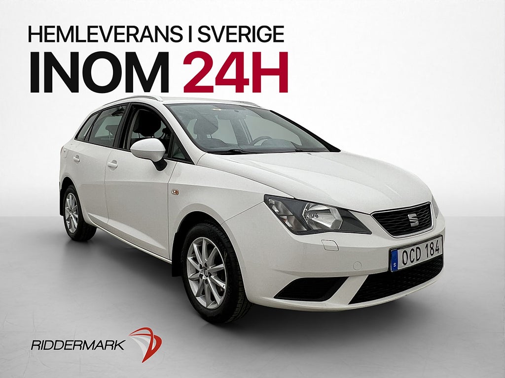 Seat Ibiza 1.2 TSI 90hk Style Sensorer Bluetooth Nyservad