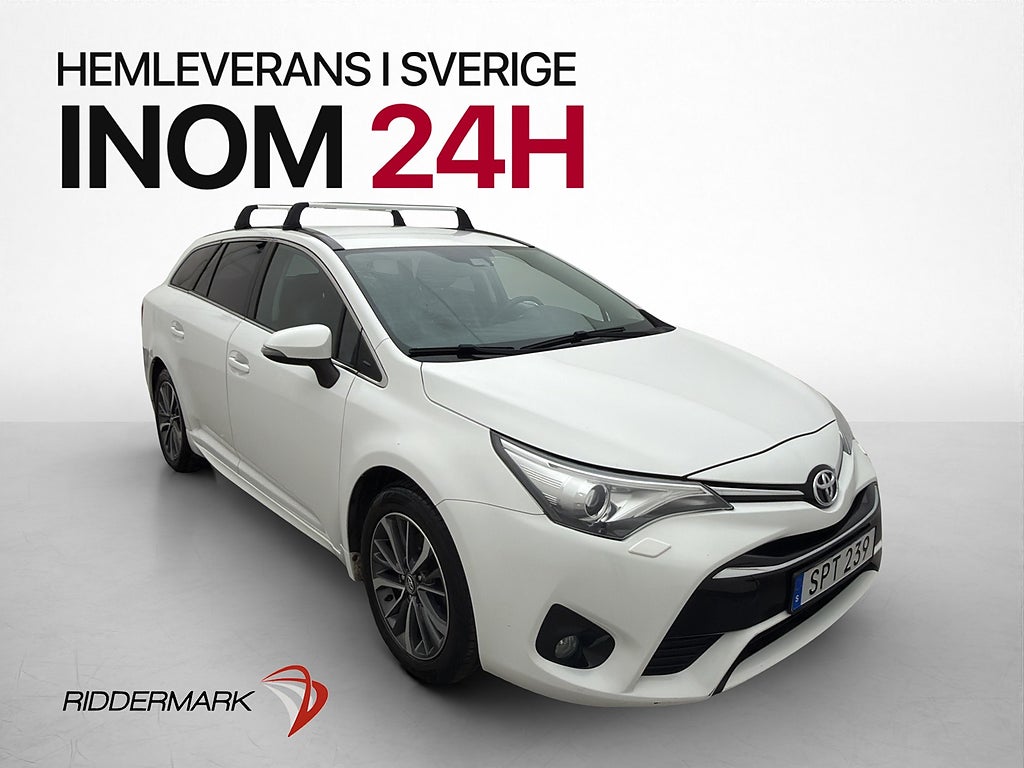Toyota Avensis 1.8 147hk Active Plus Kamera Skinn