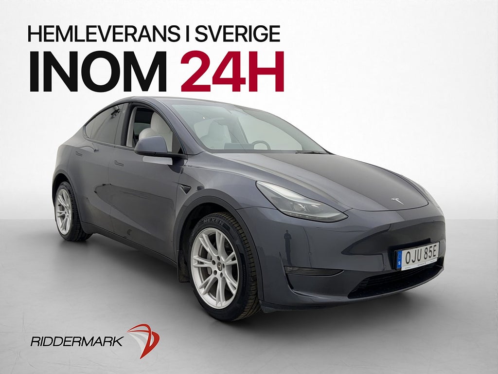 Tesla Model Y Long Range Autopilot Ljus Interiör Drag MOMS
