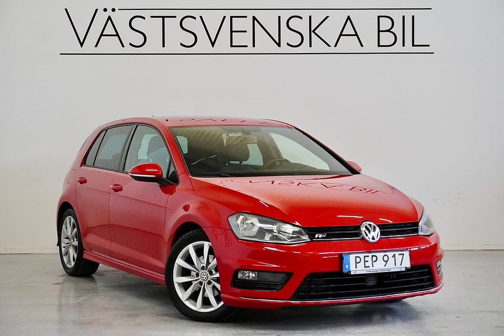 Volkswagen Golf 2.0 TDI 150hk R-line / Värmare / Drag
