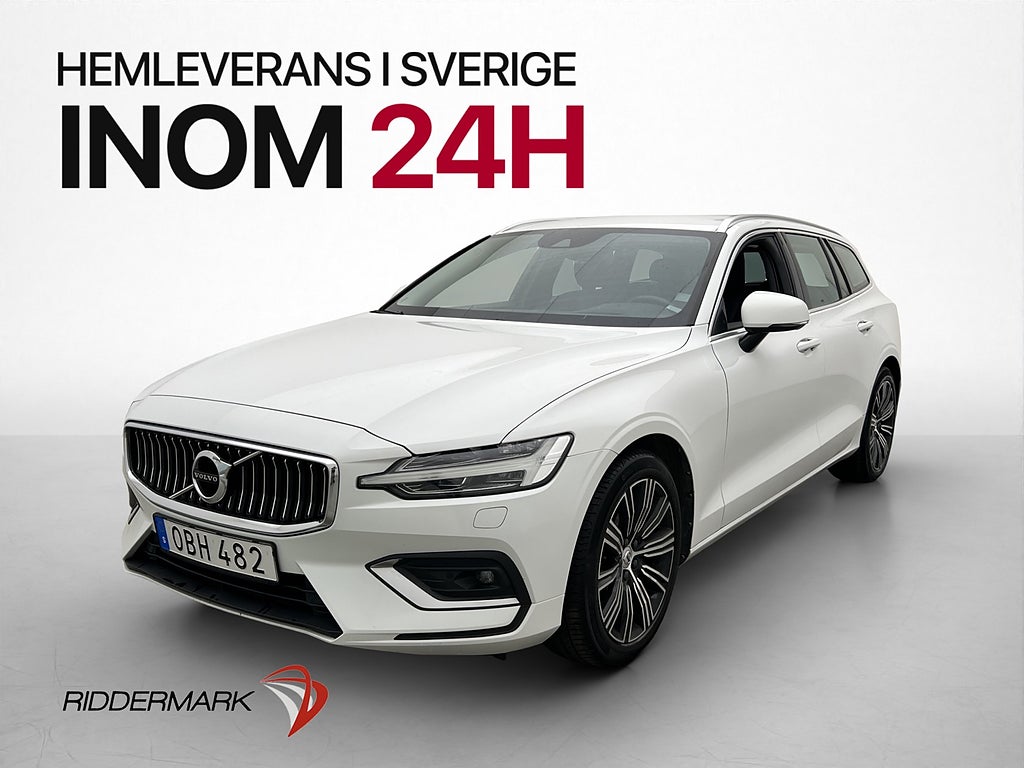 Volvo V60 D3 Inscription Kamera Head-Up Värmare Dragkrok