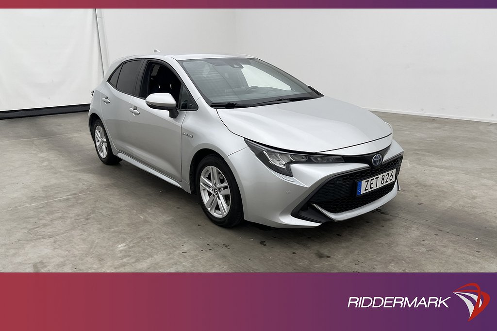 Toyota Corolla Hybrid 122hk Active Kamera Rattvärm 0,33L/mil