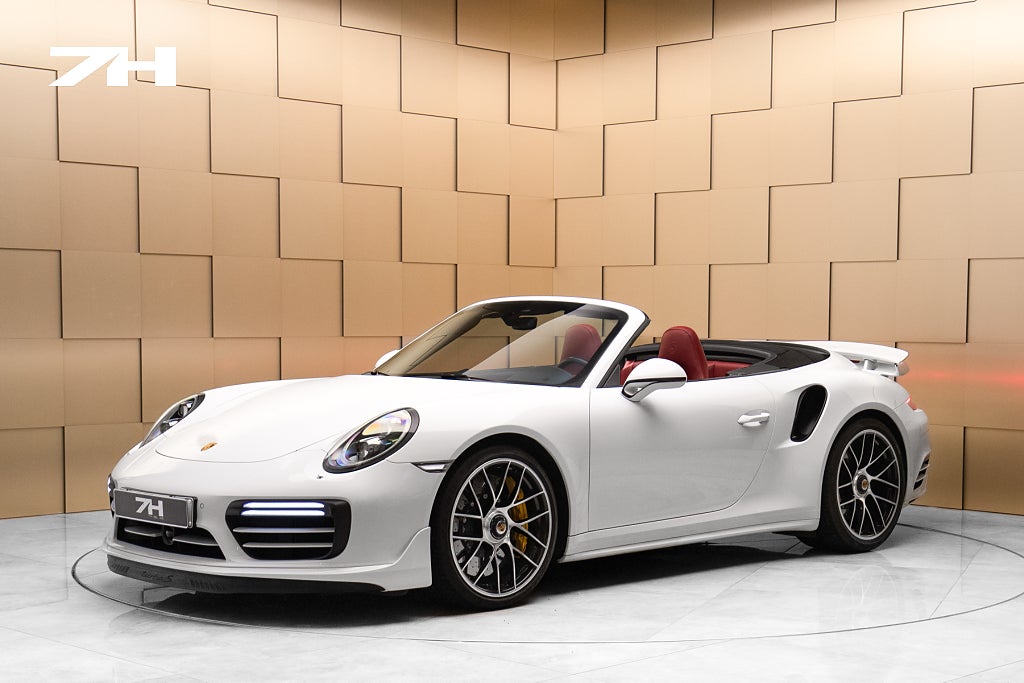 Porsche 911 991 Turbo S Cab Aerokit / Sv.såld / Burmester® 