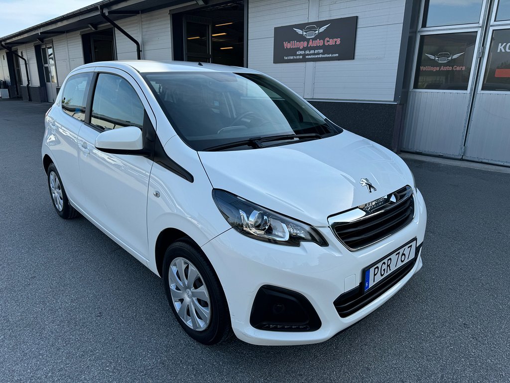 Peugeot 108 5-dörrar 1.0 VTi Euro 6