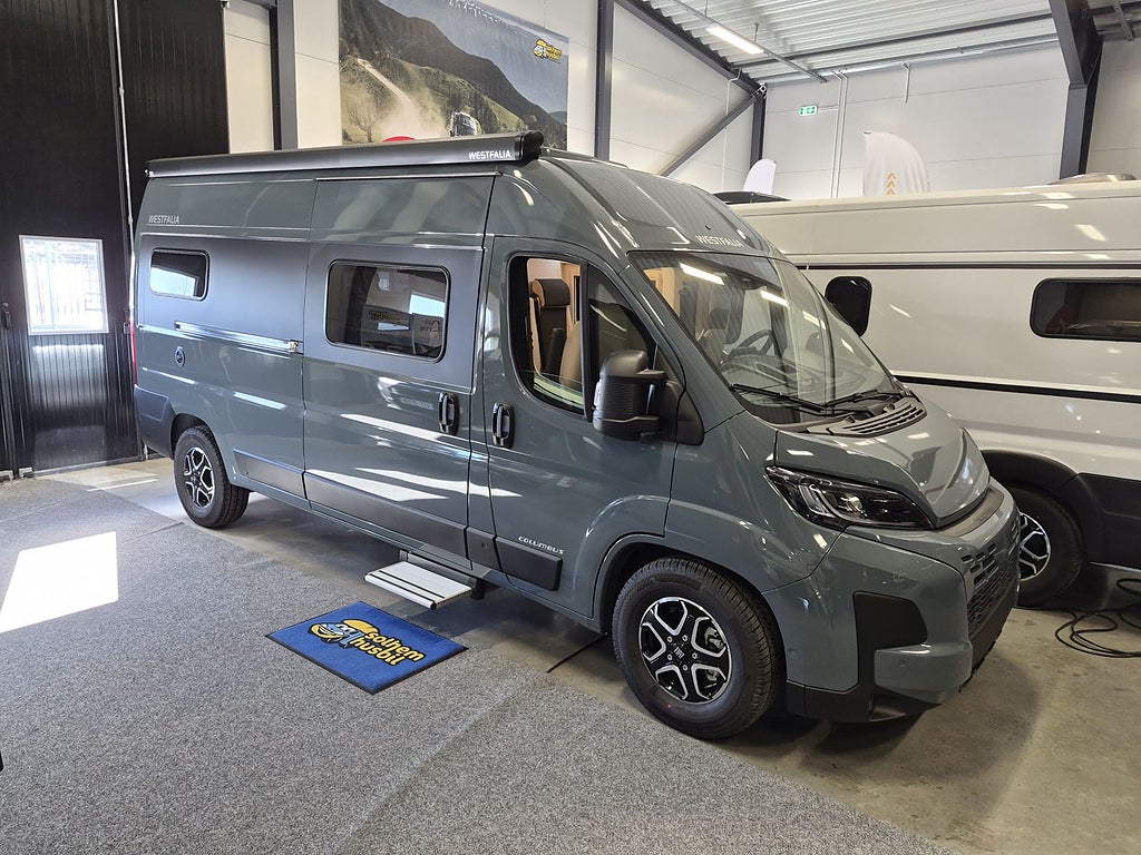 Westfalia Columbus 600E vattenburen dieselvärme, 180 hk, automat, 150 ah L