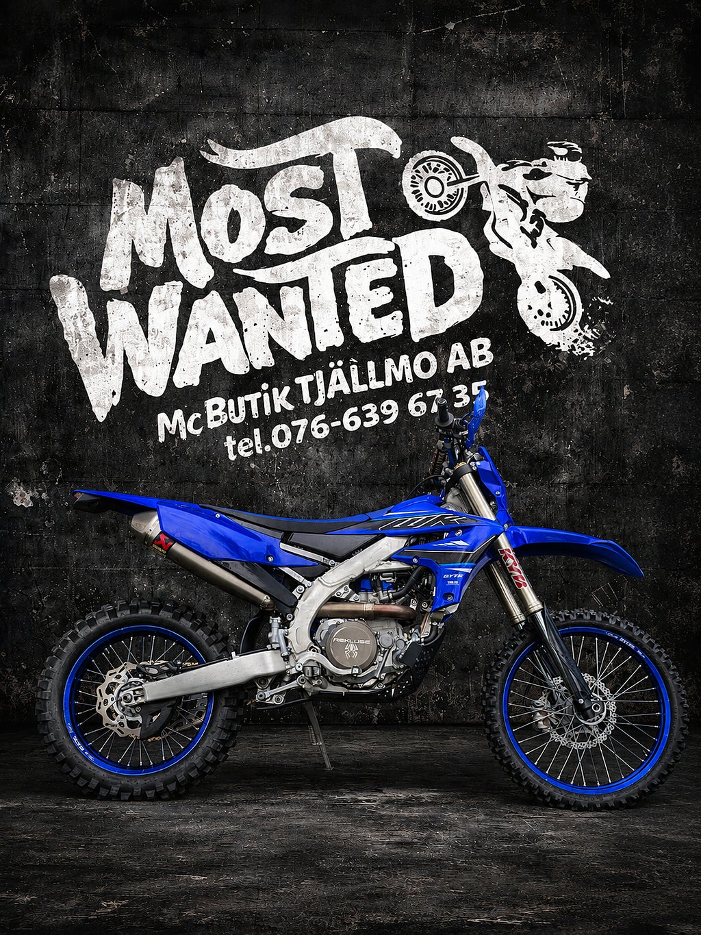 Yamaha Wr450f Rekluse Akrapovic RG3