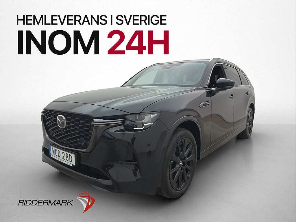 Mazda CX-80 PHEV Homura 7-Sits Pano BOSE Drag Skinn 360 MOMS