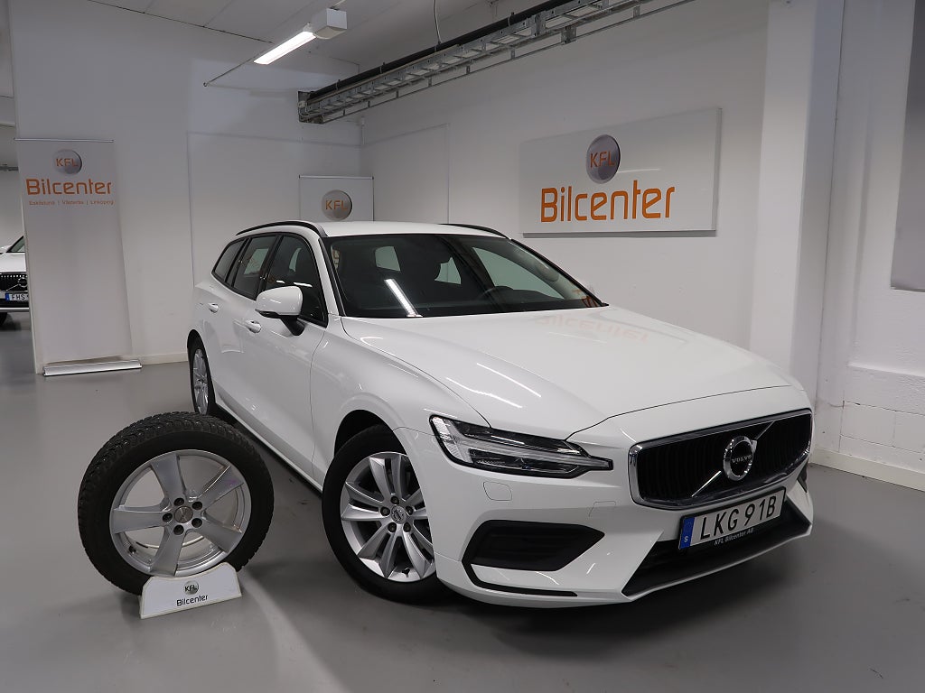 Volvo V60 D3 V-Däck ingår Aut-Värmare-VoC-Pilot-AdaptivFH-LED-BT-