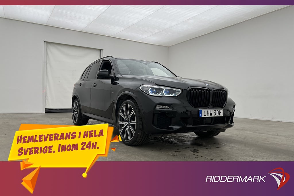BMW X5 XDrive 40i  M-Sport 7-Sits H/K HUD Sky Lounge Luft