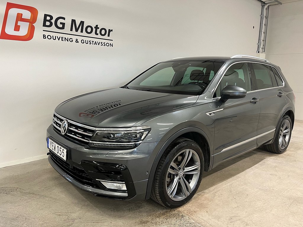 Volkswagen Tiguan 2.0 TDI 190hk 4M R-Line Drag/D-värm/Skinn