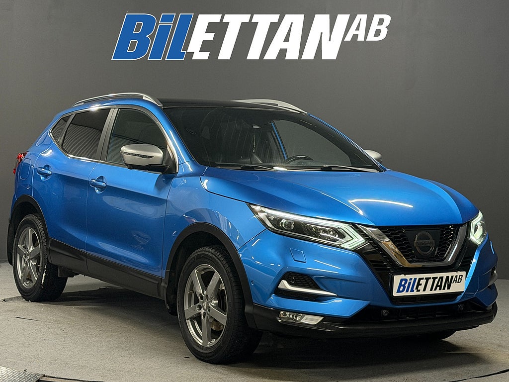 Nissan Qashqai Tekna ++ 1.2 DIG-T XTRONIC-CVT Euro 6 Panorama Dragkrok