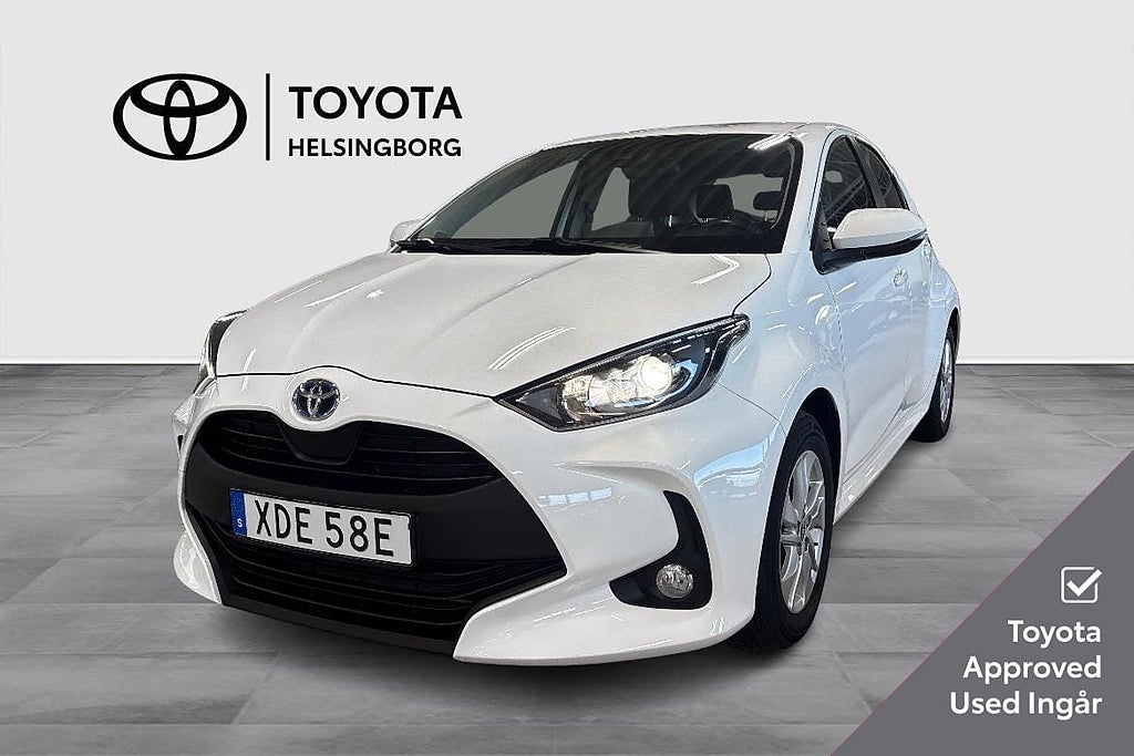 Toyota Yaris Hybrid 1,5 5d Active med Komfortpaket