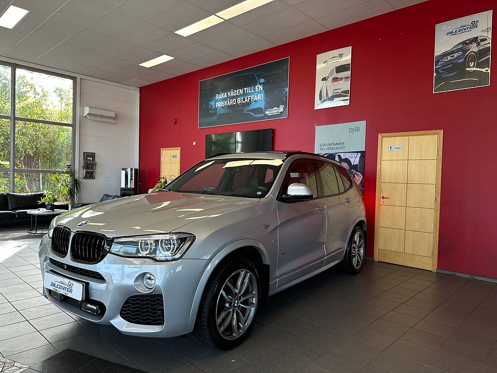 BMW X3 xDrive30d M Sport Panorama M-värmare Nybes 1455kr/MÅN*