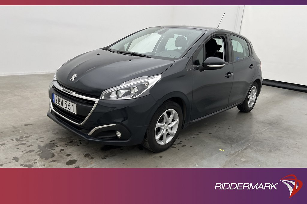 Peugeot 208 1.2 VTi 82hk En-Brukare Farthålla 4,95% Ränta