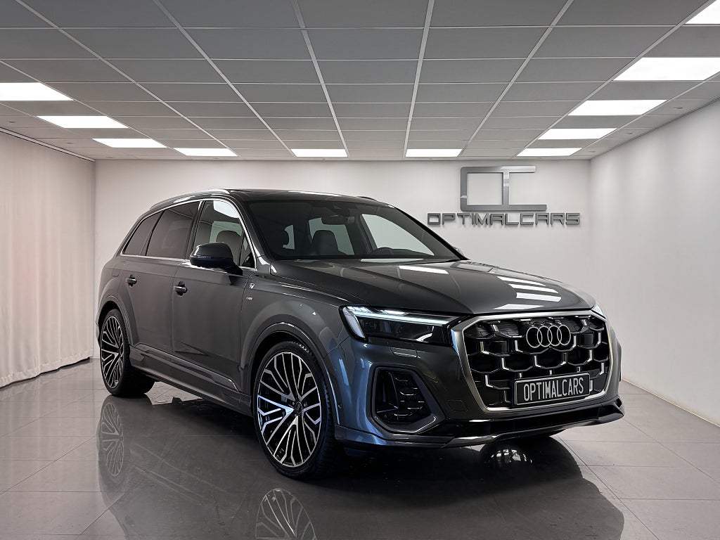 Audi Q7 50TDi Q S-LINE B&O Valcona Pano Fullutr LEASEBAR
