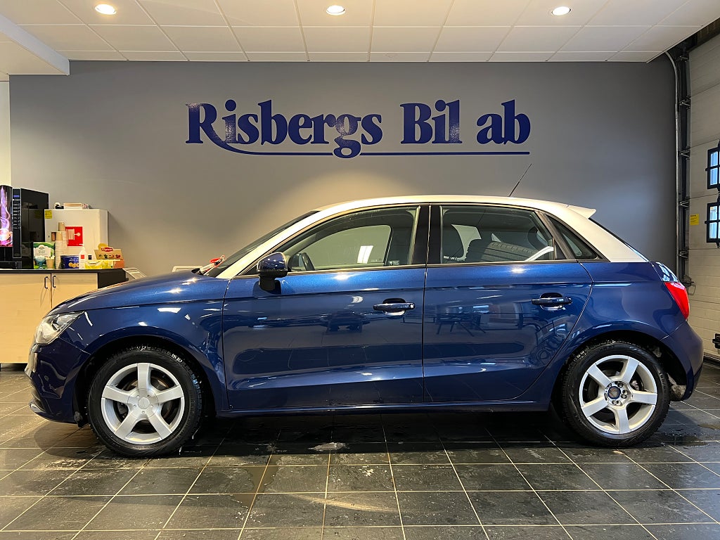 Audi A1 Sportback 1.2 TFSI V-Hjul, M-värm & 1-Ägare!