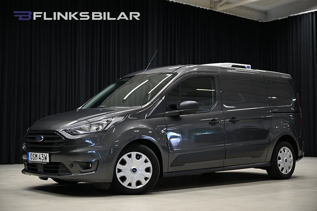 Ford Transit Connect Connect 100HK L2 Automat|Dubbeldörr|Kylbil|Lågmil|Moms
