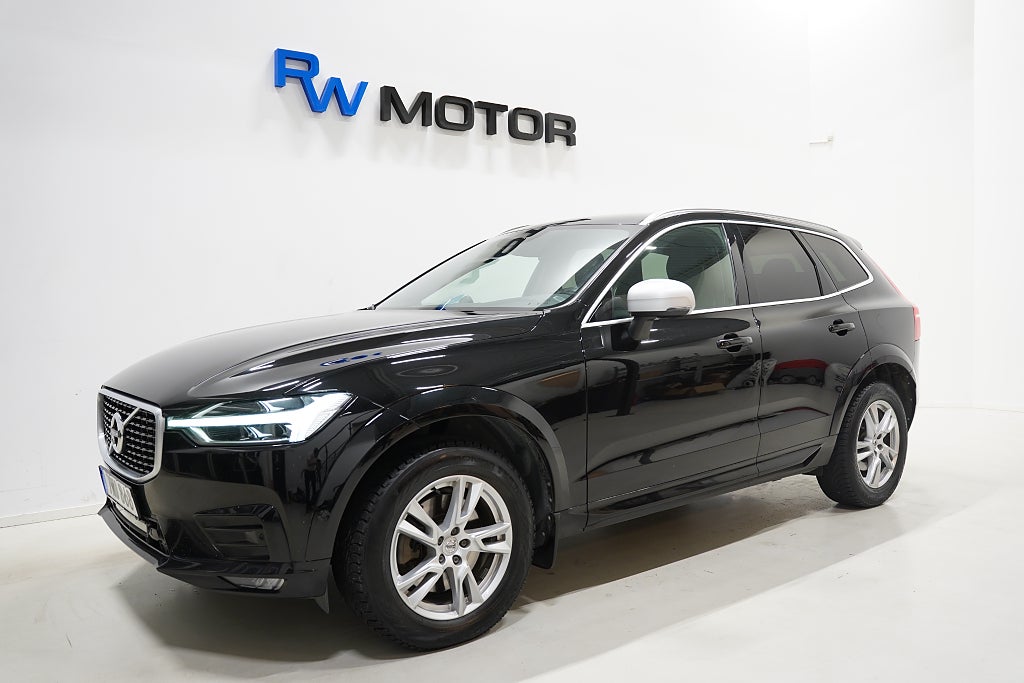 Volvo XC60 D4 AWD 190hk R-Design B&W Helskinn VOC D-värmare Drag