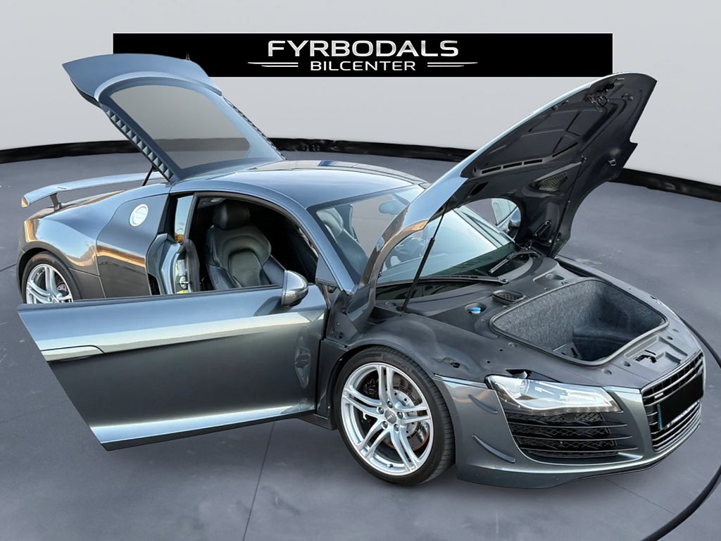 Audi R8 4.2 FSI V8 Quattro 420hk R-Tronic Ferrita B&O 4153kr/må 2007, bild 16