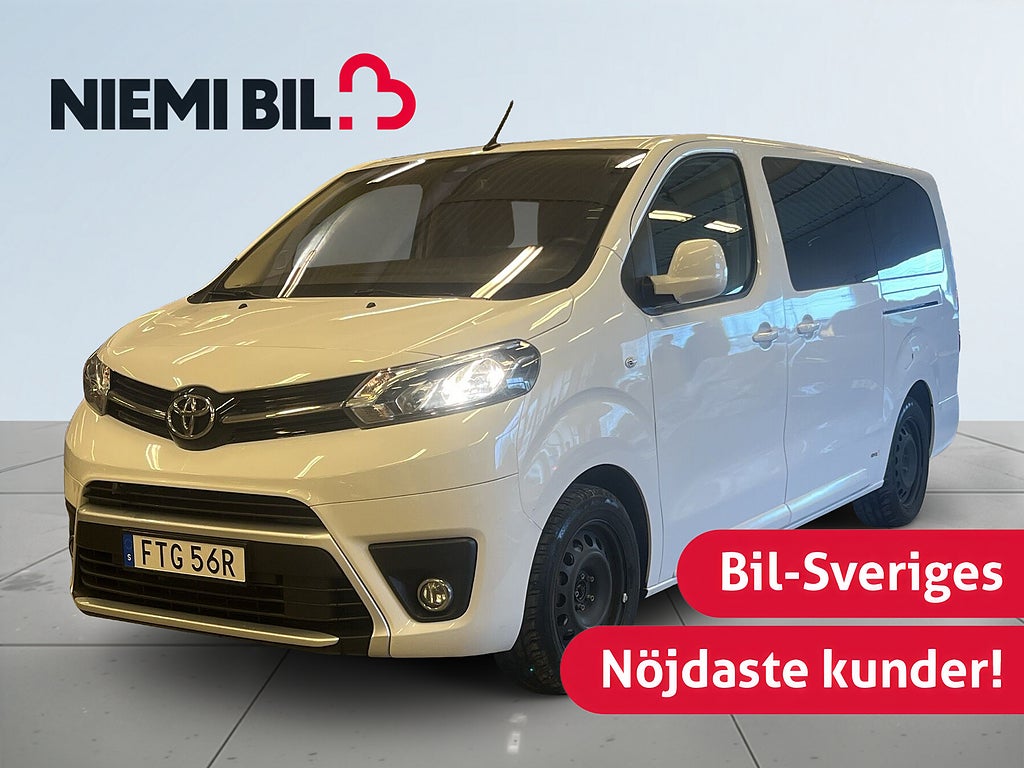 Toyota Proace Verso 2.0 D-4D 9-Sits SoV-Däck/Psens/MoK-Värm/MOMS