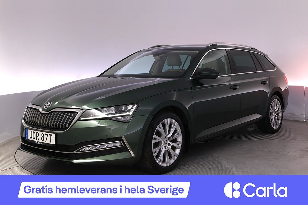 Skoda Superb iV Kombi Business Adv Edition Läder Elstol Drag