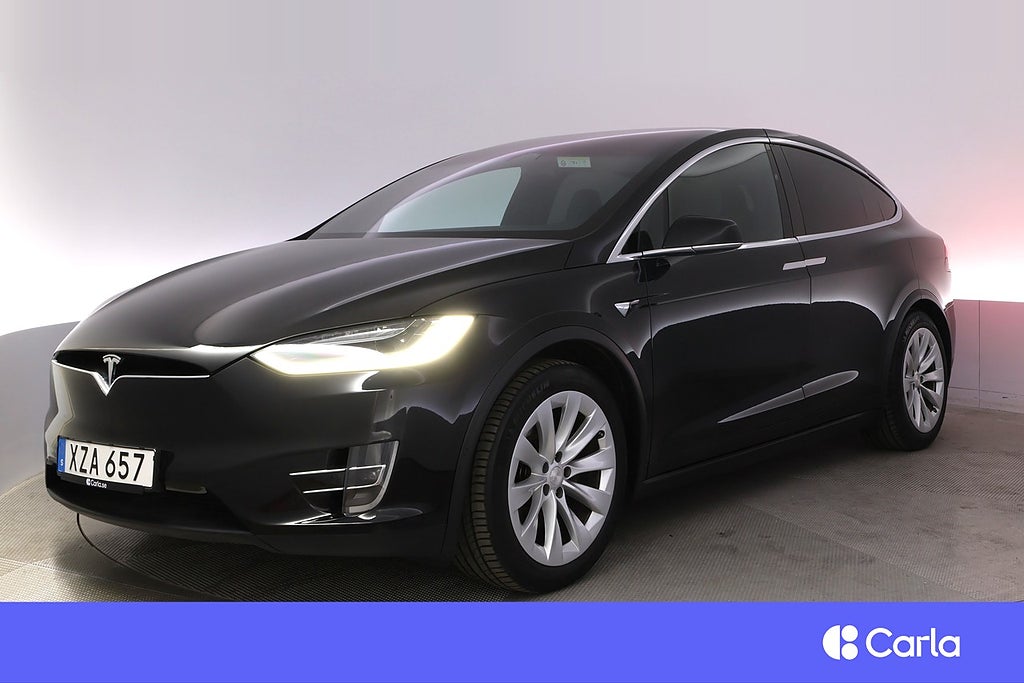 Tesla Model X 90D AWD 7-sits EAP Pano Luftfjädring