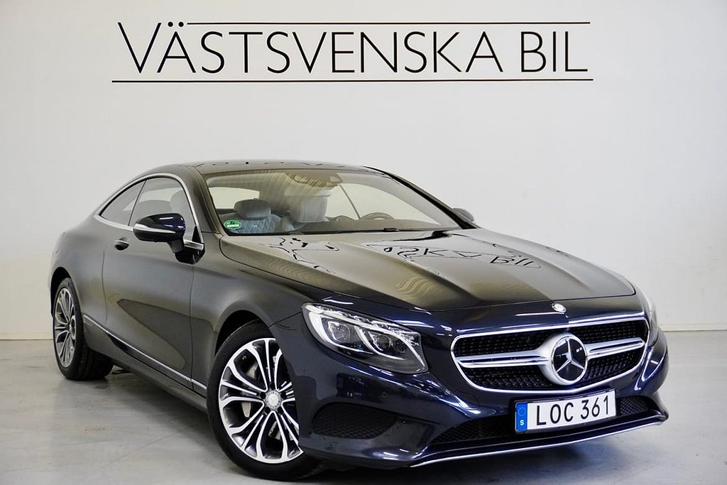 Mercedes-Benz S 500 4MATIC Coupé Designo/2 ägare/SE Spec