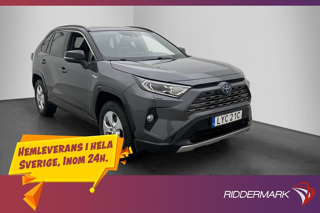 Toyota RAV4 222hk AWD Värmare Rattvärme Kamera Drag