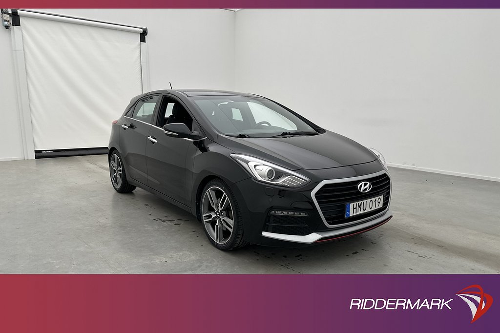 Hyundai i30 1.6 GDI 186hk Premium Kamera Navi Välservad