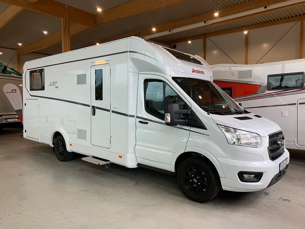 T 7055 EB Just Go - Dethleffs T 7055 EB Just Go / Taksäng / Automat / B-kort / 