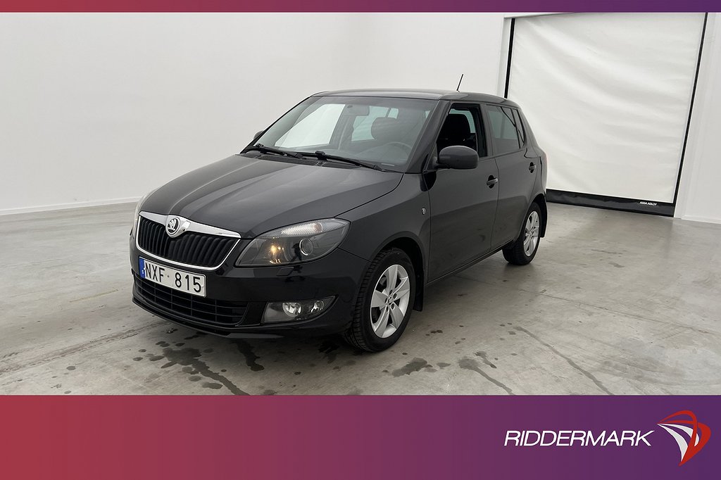 Skoda Fabia 1.2 TSI 86hk Sensorer Farthållare 0.59L/Mil