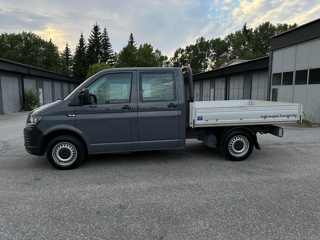 Volkswagen Transporter Pickup 6sitsig 2.0 TDI Drag Värmare+