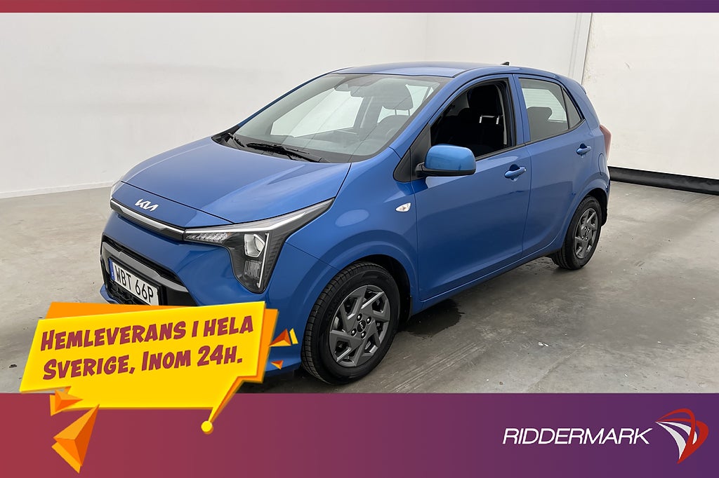 Kia Picanto GLS Kamera Rattvärme CarPlay Navi