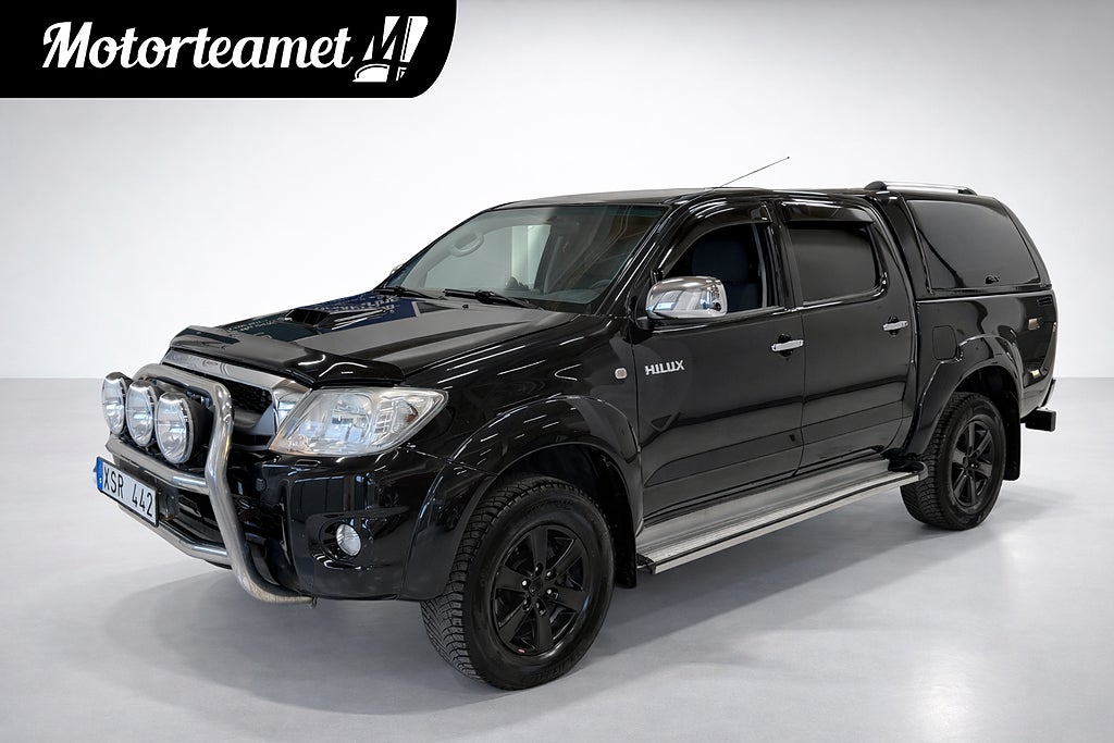 Toyota Hilux Dubbelhytt 3.0 4x4 D-Värm Kamrem bytt Drag Diff ALPHA