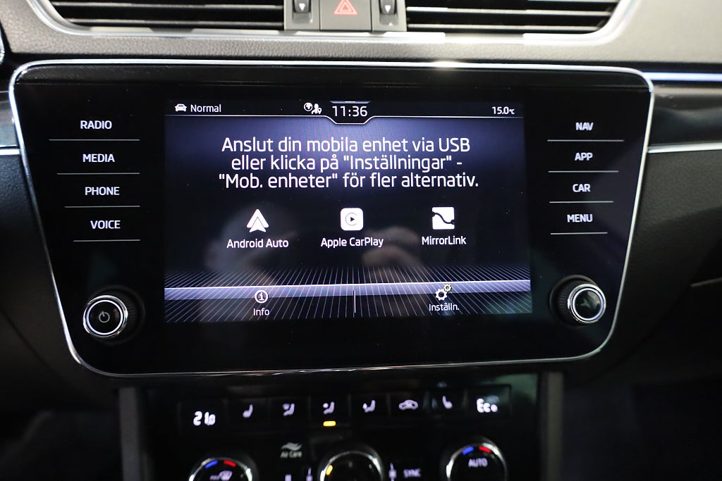 Skoda Superb 1.4 TSI iV L&K Drag Värmare Kamera Leasbar 2021