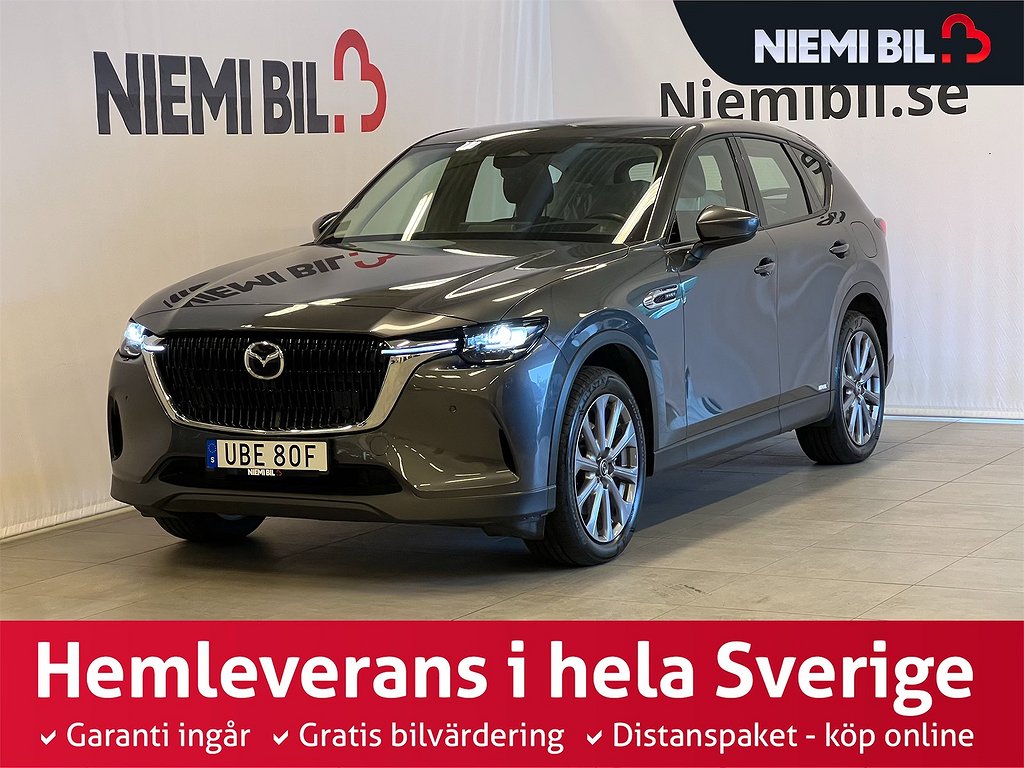 Mazda CX-60 PHEV MOMS/10årsgaranti/Kamera/Rattvärme/SoV/HuD