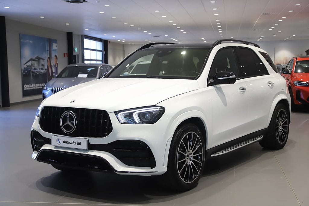 Mercedes-Benz GLE 350 Burmester Panorama AMG Dragkrok