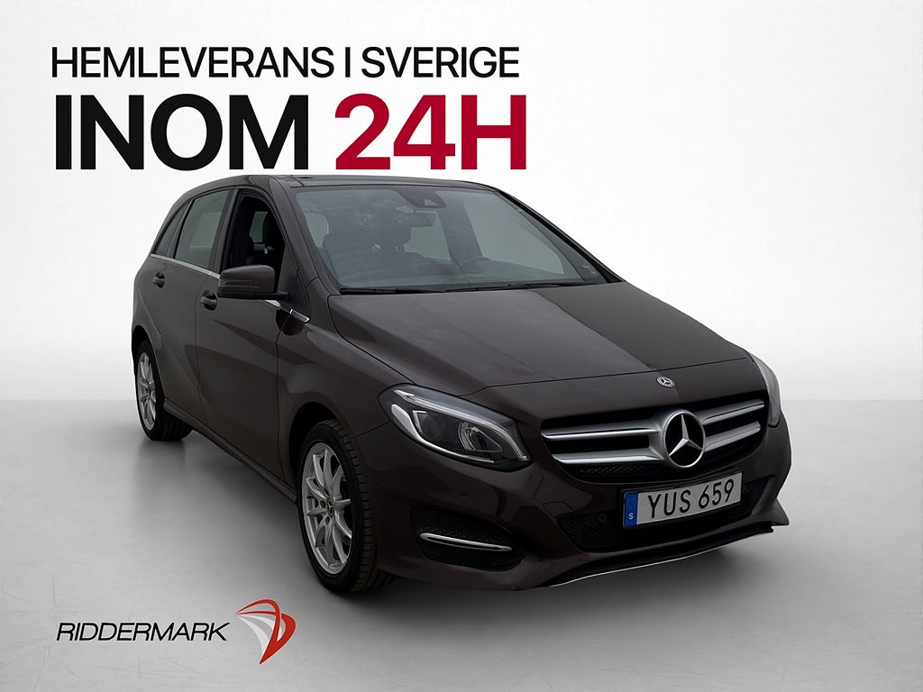 Mercedes-Benz B 180 122hk Urban Panorama Kamera Farthållare