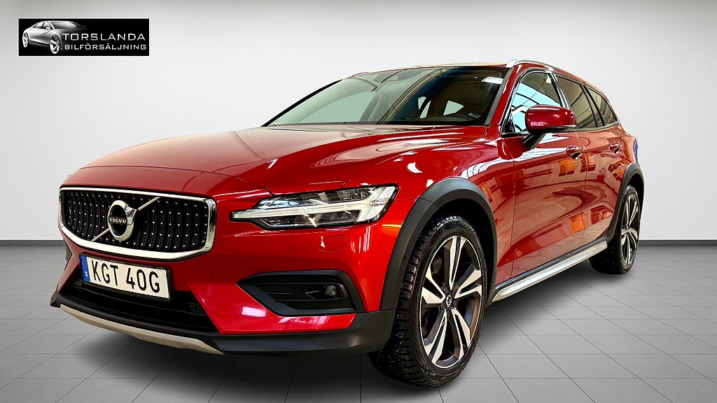 Volvo V60 Cross Country D4 AWD 190hk 20" Krok Läder VOC