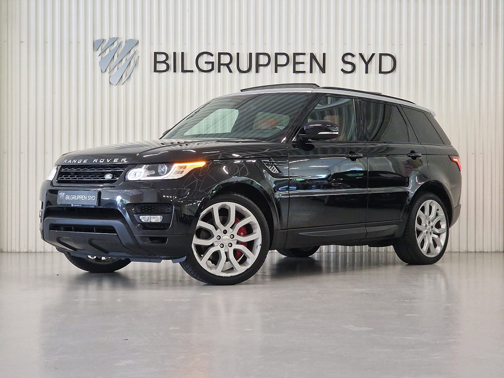 Land Rover Range Rover Sport 3.0 SDV6 4WD|Panorama|Dragkrok|Meridian|Navi